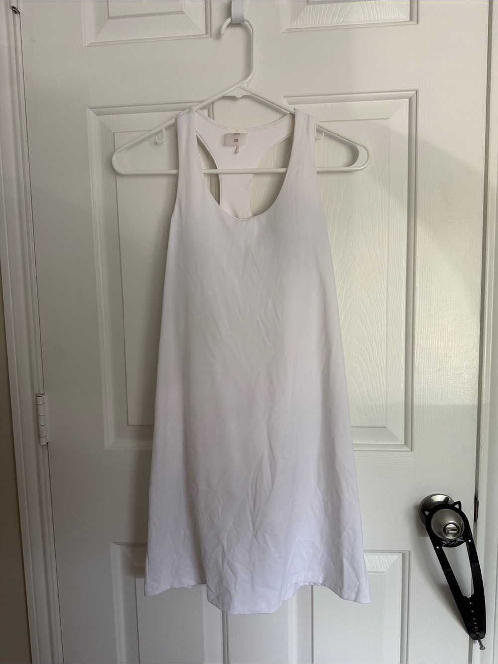 CALIA by Carrie Underwood White Racerback Athletic Dress